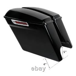 5 Sacoches Étirées Adaptées Pour Harley Electra Road King Street Glide 2014-2023