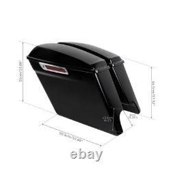 5 Sacoches étendues et garde-boue arrière pour Harley Touring Road King CVO Street