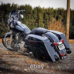 5 Sacoches étendues et garde-boue arrière pour Harley Touring Road King CVO Street