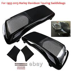 6x9 Saddlebag Speaker Lids For Harley Street Road Glide Road King Ultra 1993-13