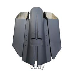 7 sacoches allongées en fibre de verre pour Touring Road King Street Glide 2014+