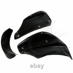 Abs Black Front Outer Batwing Fairing Fit Pour Harley Road King Street Glide Dyna