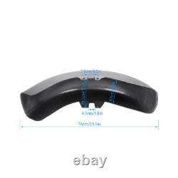 Aile avant en fibre de carbone ABS pour Harley Touring Road King Street Glide 89-13 US