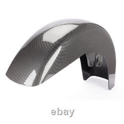Aile avant en fibre de carbone ABS pour Harley Touring Road King Street Glide 89-13 US