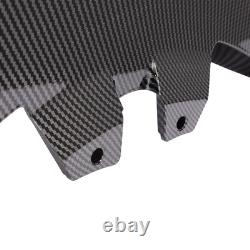 Aile avant en fibre de carbone ABS pour Harley Touring Road King Street Glide 89-13 US