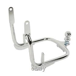 Attelage de remorque en chrome adapté pour Harley Electra Street Glide Road King 2009-2013