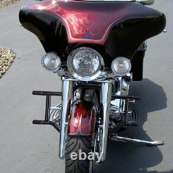 Barre de protection MOFUN Flat Out pour Harley Road King Street Glide 97-08