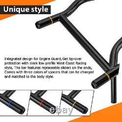 Barre de protection avant arrière Flat-Out pour Harley Street Glide Road Glide King 14-24