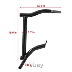 Barre de protection de sacoche arrière 1.25 pour Harley Road King Street Glide 2009-2024