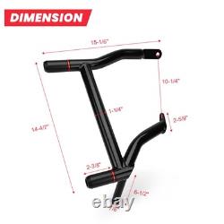 Barre de protection de sacoches 1,25 pour Harley Street Road King Electra Glide 97-08