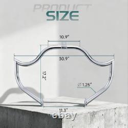 Barre de protection moteur 1.25 pour Harley Road King Street Electra Glide 1997-2008