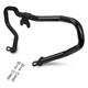 Barre De Protection Moteur De Crash Routier Pour Harley Touring Road King Street 14 Et Plus Noir
