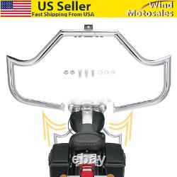 Barre de protection moteur de route pour Harley Road King Electra Street Glide 97-08