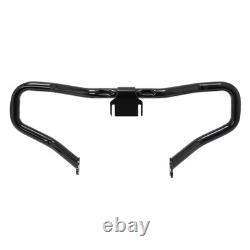 Barre de protection moteur noire pour Harley Touring Road King Street Glide 2014-2025