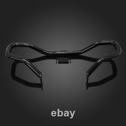 Barre de protection moteur noire pour Harley Touring Road King Street Glide 2014-2025