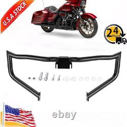 Barre de protection moteur pour Harley CVO Road King Street Glide Special 14+