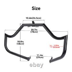 Barre de protection moteur pour Harley Street Glide/Electra Glide/Road King 09-24 USA