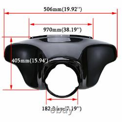Batwing Front Outer Fairing Pour Harley Road King Street Electra Glide 1996-2013