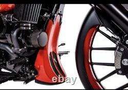 Becquet de menton incliné personnalisé avec prise d’air pour Harley Touring Road King Street Glide 97-16