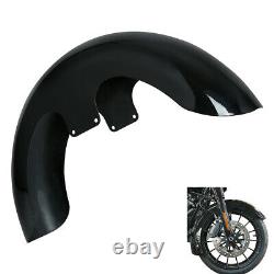 Black 23 Wrap Front Fender Pour Harley Touring Electra Street Road Glide King