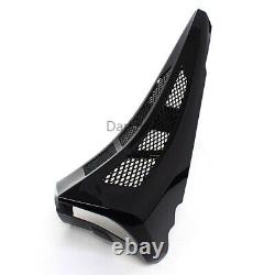 Black Chin Spoiler Scoop Pour Harley Road King Street Electra Glide Cvo 2014-2023