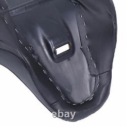 Black Rider Passenger Seat S’adapte Harley Touring Street Tri Glide Road King 14-18