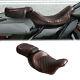 Black+cafee Driver & Passager Seat Fit Pour Harley Road King Street Glide 09-22