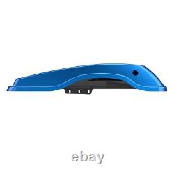 Bleu Électrique 6x9 Saddlebag Haut-parleur Lids Convient 14+ Harley Street Road King Glide