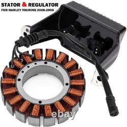 Bobine de stator et régulateur pour Harley Electra Glide Road King Street Glide 2006-08