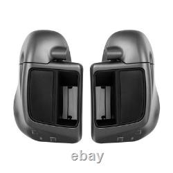 Boîte à gants de carénage inférieur ventilé gris Road King Street Glide RG EG 14-23 CVO 18-20