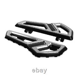 Cale-pieds de plancher pour conducteur adaptés pour Harley Touring Street Glide Road King 00 et plus récent