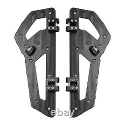 Cale-pieds de plancher pour conducteur adaptés pour Harley Touring Street Glide Road King 00 et plus récent