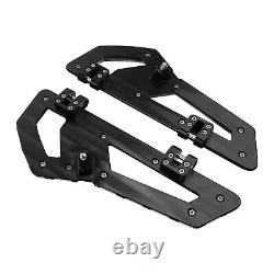 Cale-pieds de plancher pour conducteur adaptés pour Harley Touring Street Glide Road King 00 et plus récent