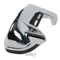 Carénages inférieurs chromés ventilés pour les jambes avec boîte à gants pour Road King Street Glide 1983-2013