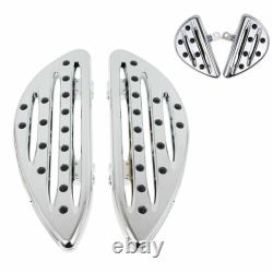 Chrome Foot Rest Floorboards Footboard Pour Harley Street Glide Softail Road King