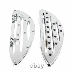 Chrome Foot Rest Floorboards Footboard Pour Harley Street Glide Softail Road King