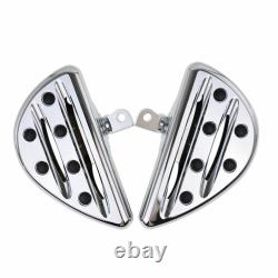 Chrome Foot Rest Floorboards Footboard Pour Harley Street Glide Softail Road King