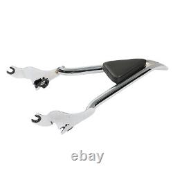 Chrome Pour Touring Road King Street Electra Glide 09-20 Arrière Dossier Sissy Bar