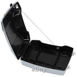 Coffre 5.5 argent Harley Touring Road King/Street Glide 97-13