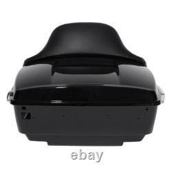 Coffre King, coussinet de garde-boue, feu arrière, haut-parleurs compatibles avec Harley Road King Street Glide 14 et plus	 <br/>