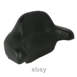 Coffre Roi avec Coussin de Dossier Compatible avec Harley Touring Road King Street Glide 14-25