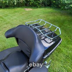 Coffre de bagages King avec support pour Harley Street Road Glide 2009-2013