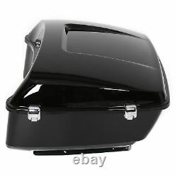 Coffre de pack noir pour Harley Tour Pak Street Road Glide King 2014-2024