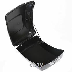 Coffre de pack noir pour Harley Tour Pak Street Road Glide King 2014-2024