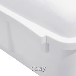 Coffre de police peint en blanc adapté pour Harley Road King Street Glide Touring