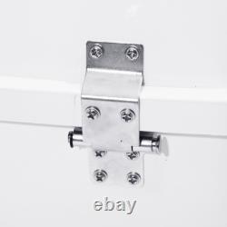 Coffre de police peint en blanc adapté pour Harley Road King Street Glide Touring