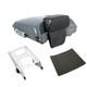 Coffre De Tour Avec Dossier Gris Harley Road King/street Glide 14-25