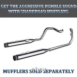 Collecteurs pour Harley 1995-2016 Touring, Street Glide, Road King, avec cônes de couple