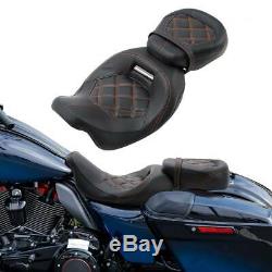 Conducteur Siège Passager Set Pour Harley Street Glide 09+ Road King Special 17+