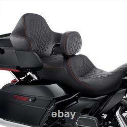 Coussin de dossier enveloppant pour top-case King pour Harley Touring Road King Street Glide